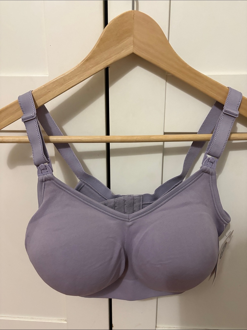 New Bravado Lavender Wireless Nursing - Body Silk Seamless